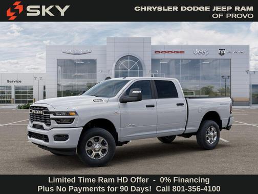 Bright White Clearcoat 2026 RAM 2500 Big Horn