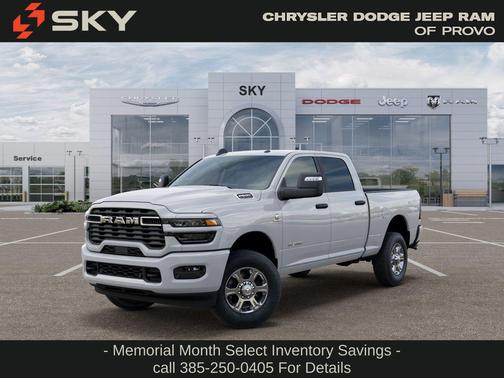 Bright White Clearcoat 2026 RAM 2500 Big Horn