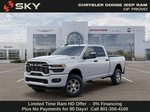 Bright White Clearcoat 2026 RAM 2500 Big Horn