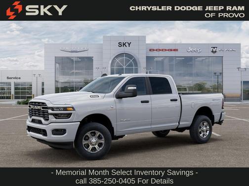 Bright White Clearcoat 2026 RAM 2500 Big Horn