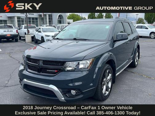 Bruiser Gray Clearcoat 2018 Dodge Journey Crossroad