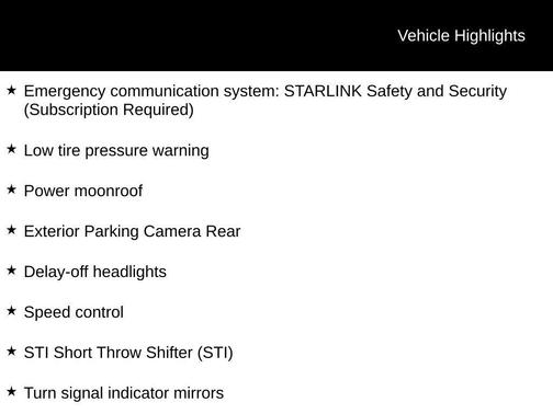 2020 Subaru WRX STI Limited w/Lip