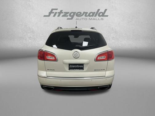 White Diamond Tricoat 2014 Buick Enclave Leather