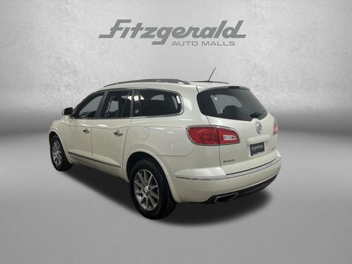 White Diamond Tricoat 2014 Buick Enclave Leather