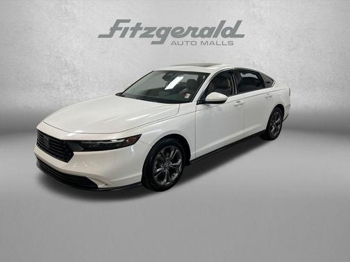 Platinum White Pearl 2023 Honda Accord EX