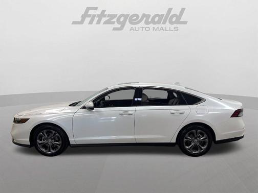 Platinum White Pearl 2023 Honda Accord EX