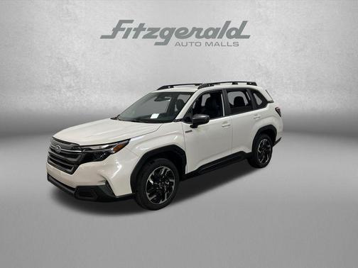 Crystal White Pearl 2026 Subaru Forester Hybrid Limited