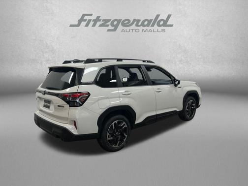 Crystal White Pearl 2026 Subaru Forester Hybrid Limited