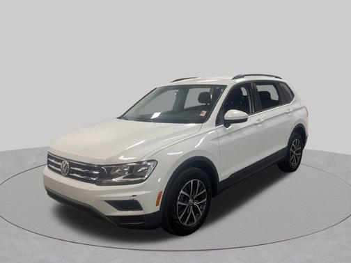 Pure White 2021 Volkswagen Tiguan 2.0T S