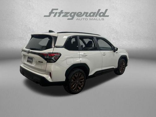 Crystal White Pearl 2026 Subaru Forester Hybrid Sport