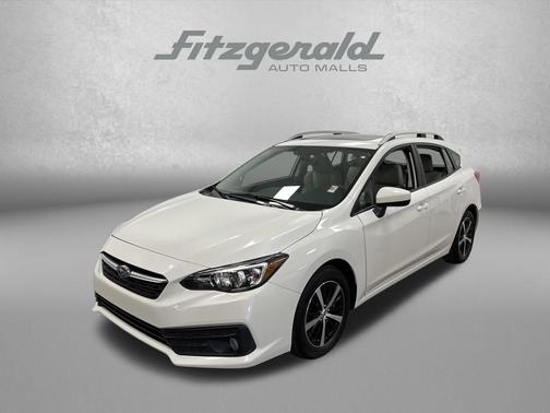 Crystal White Pearl 2023 Subaru Impreza Premium