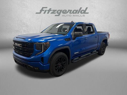 Dynamic Blue Metallic 2022 GMC Sierra 1500 Elevation