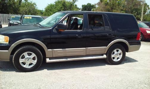 Black 2004 Ford Expedition Eddie Bauer