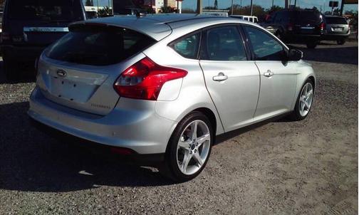 Silver 2012 Ford Focus Titanium
