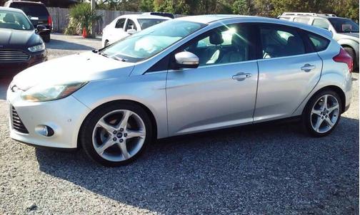 Silver 2012 Ford Focus Titanium