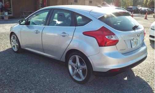 Silver 2012 Ford Focus Titanium