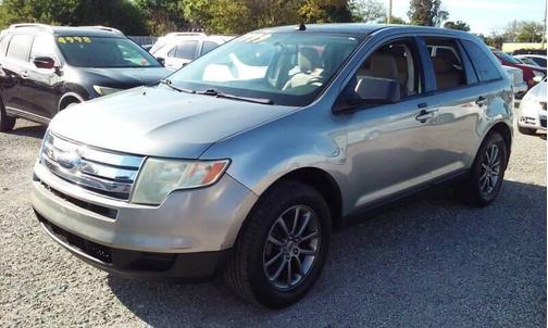 Silver 2008 Ford Edge SEL