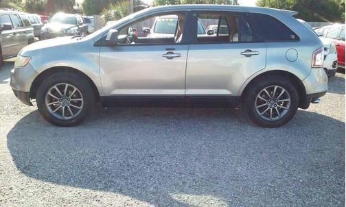 Silver 2008 Ford Edge SEL
