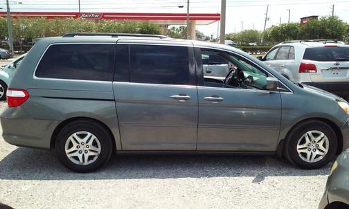 Gray 2007 Honda Odyssey EX-L