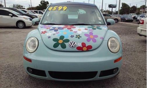 Blue 2010 Volkswagen New Beetle Base
