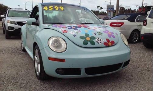 Blue 2010 Volkswagen New Beetle Base