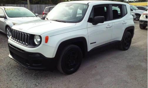 White 2017 Jeep Renegade Sport