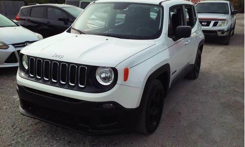 White 2017 Jeep Renegade Sport