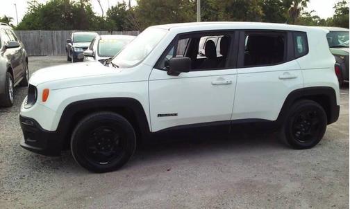 White 2017 Jeep Renegade Sport