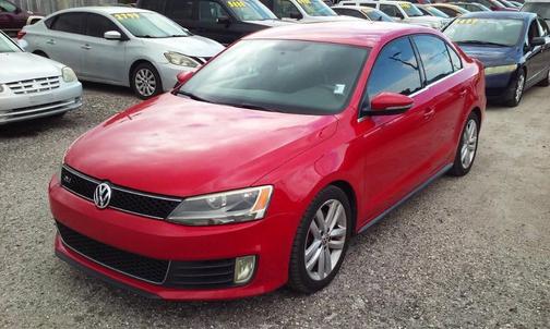 Red 2012 Volkswagen Jetta GLI Autobahn