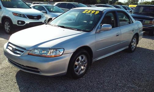 Silver 2002 Honda Accord LX Sedan