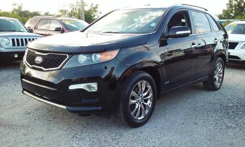 Black 2012 Kia Sorento SX