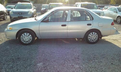 Silver 2002 Toyota Corolla CE