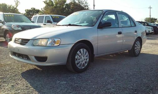 Silver 2002 Toyota Corolla CE