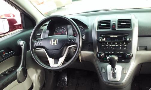 Burgundy 2008 Honda CR-V EX-L