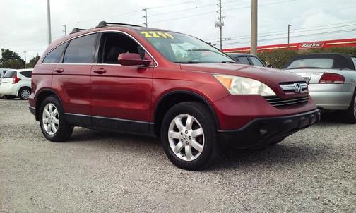 Burgundy 2008 Honda CR-V EX-L