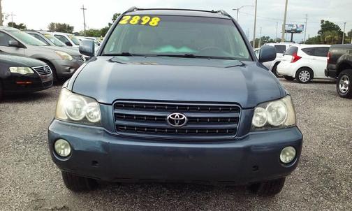 Gray 2004 Toyota Highlander Limited