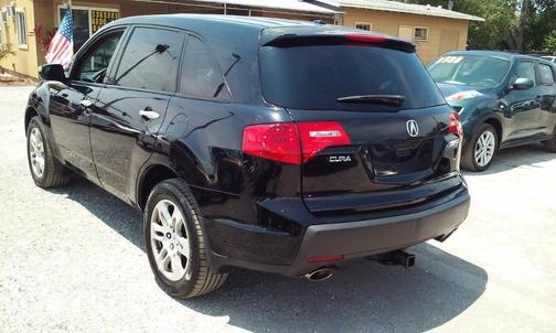 Black 2009 Acura MDX