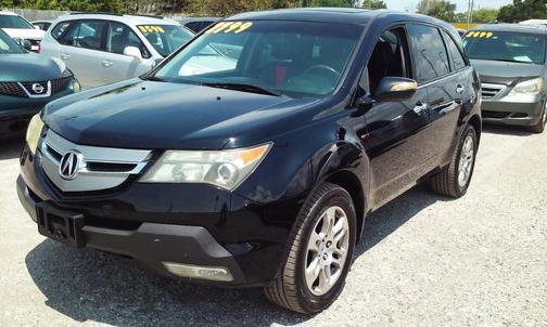 Black 2009 Acura MDX
