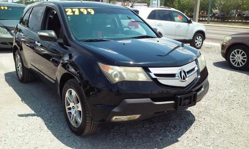 Black 2009 Acura MDX