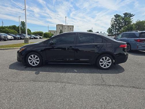 Midnight Black Metallic 2025 Toyota Corolla LE