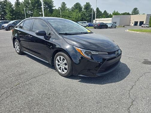 Midnight Black Metallic 2025 Toyota Corolla LE