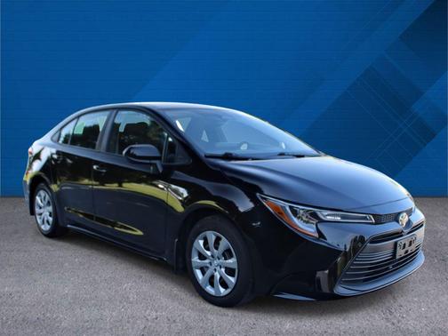 Midnight Black Metallic 2025 Toyota Corolla LE