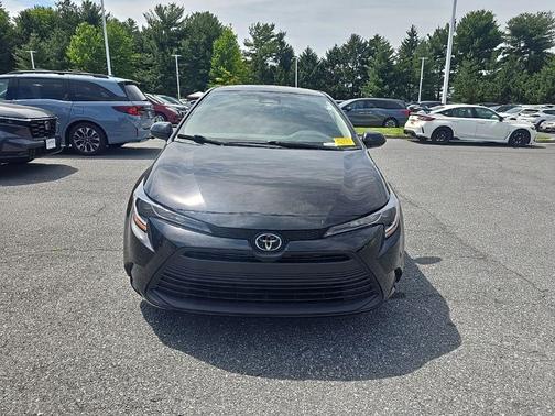 Midnight Black Metallic 2025 Toyota Corolla LE