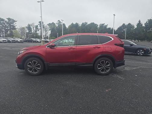 Radiant Red Metallic 2021 Honda CR-V AWD EX-L