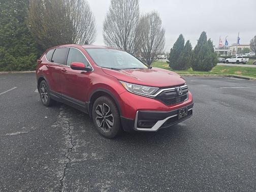 Radiant Red Metallic 2021 Honda CR-V AWD EX-L
