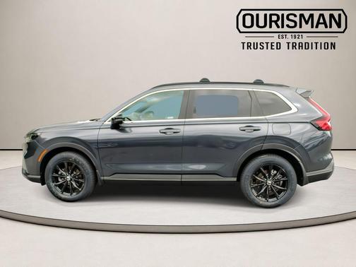 Gray 2024 Honda CR-V Hybrid Sport AWD
