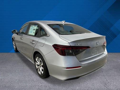 Solar Silver Metallic 2026 Honda Civic LX