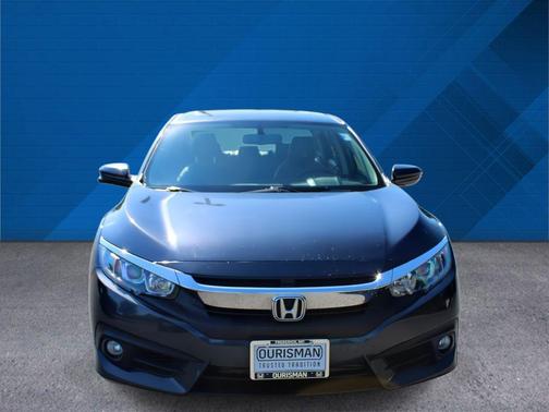 Blue 2018 Honda Civic EX-L