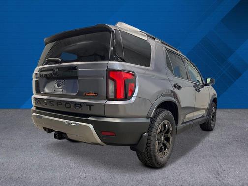 Modern Steel Metallic 2026 Honda Passport AWD TrailSport Elite