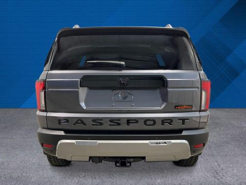 Modern Steel Metallic 2026 Honda Passport AWD TrailSport Elite